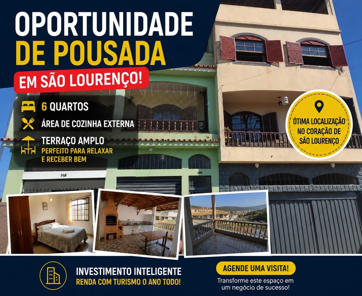 Casa, 6 quartos, 449 m² - Foto 1