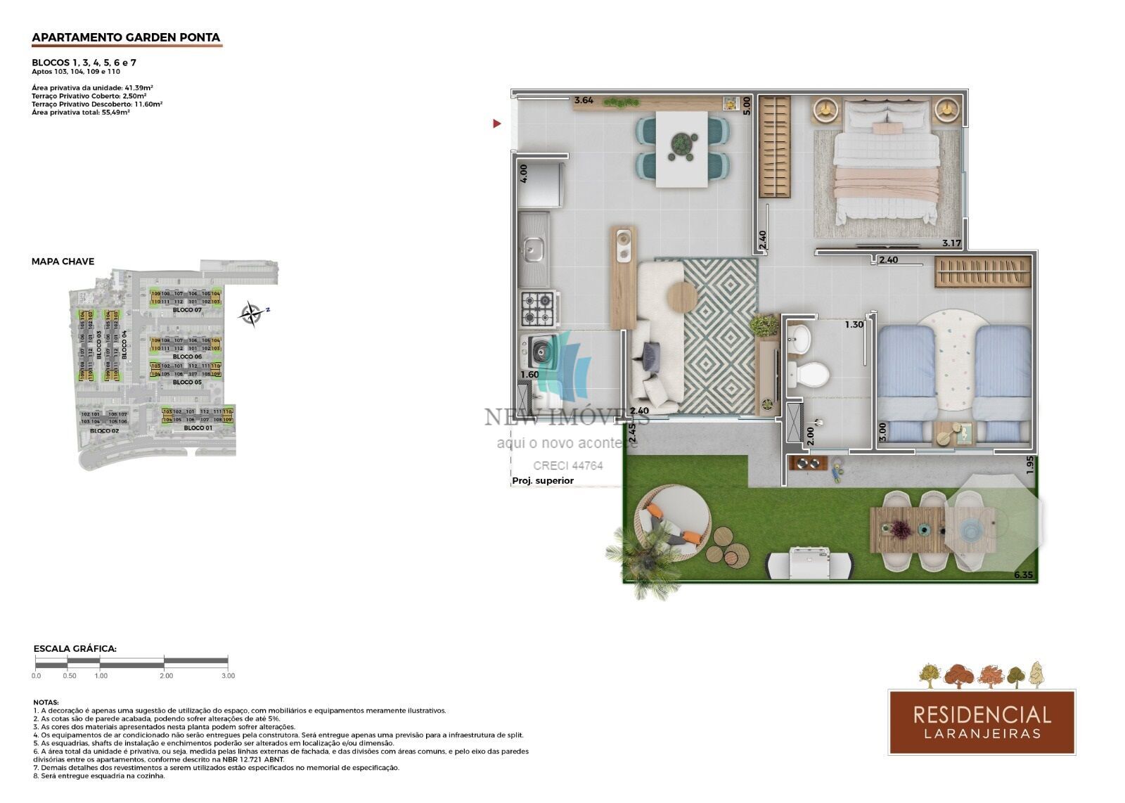 Apartamento, 2 quartos, 45 m² - Foto 22