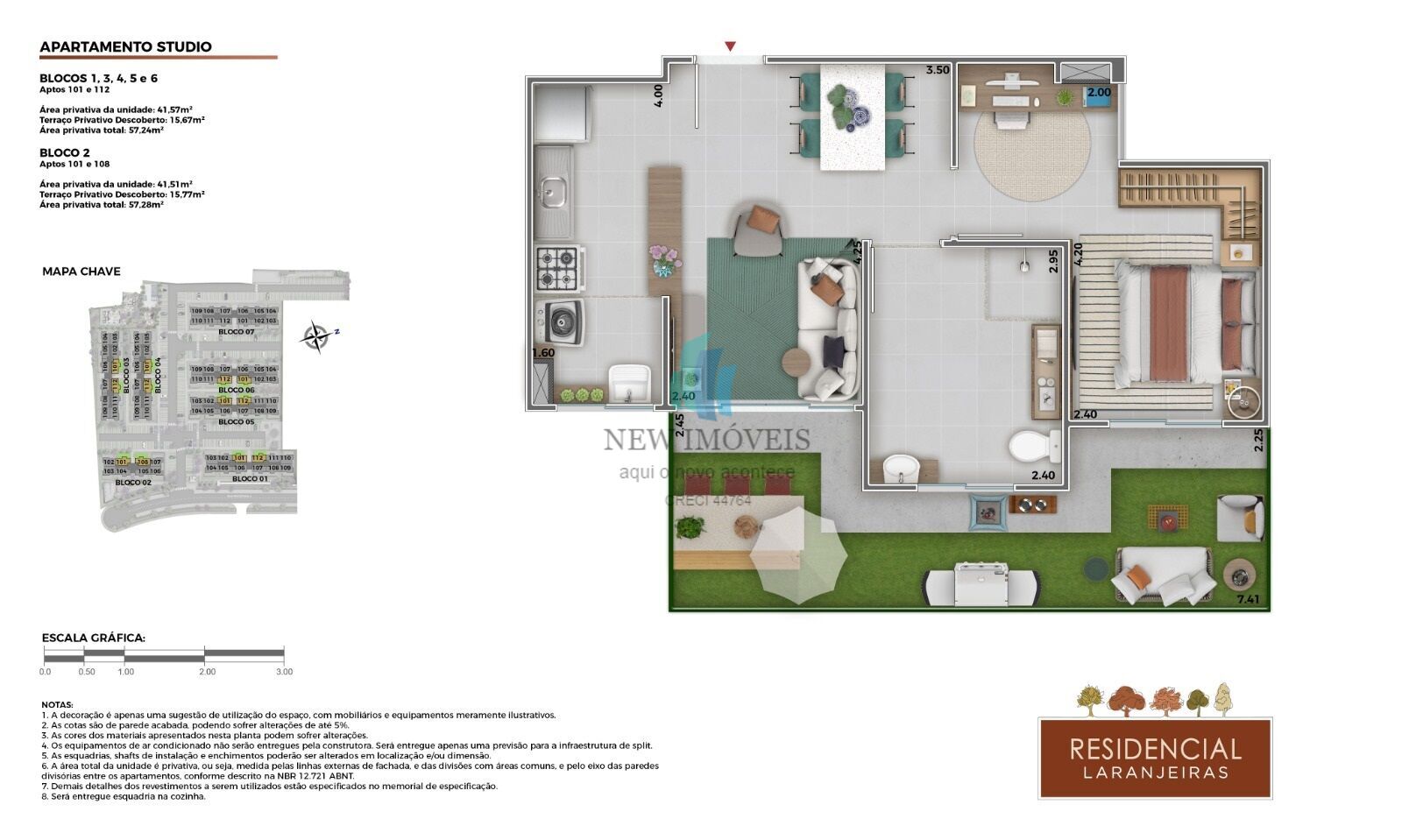 Apartamento, 2 quartos, 45 m² - Foto 27
