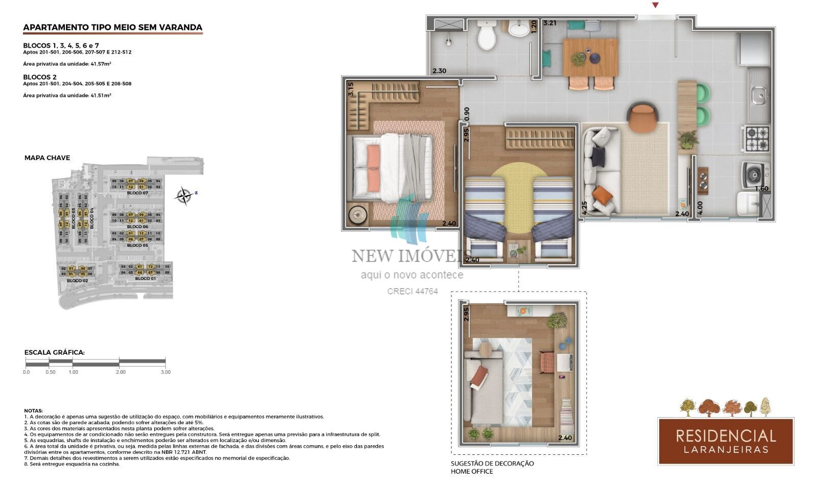 Apartamento, 2 quartos, 45 m² - Foto 24