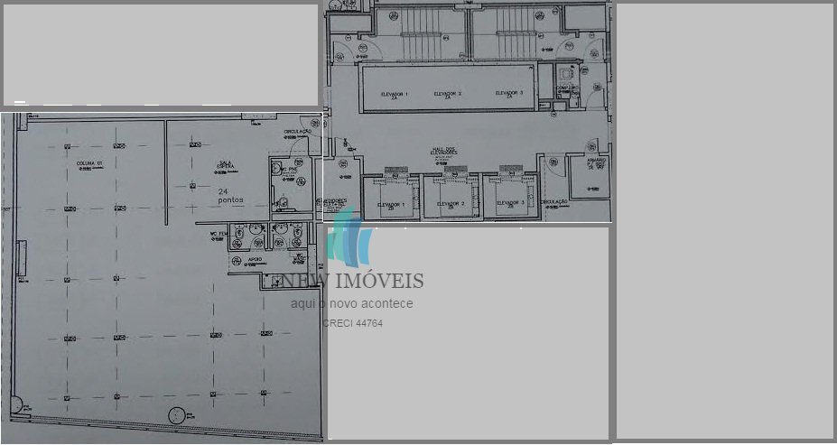 Conjunto Comercial-Sala para alugar, 177m² - Foto 13