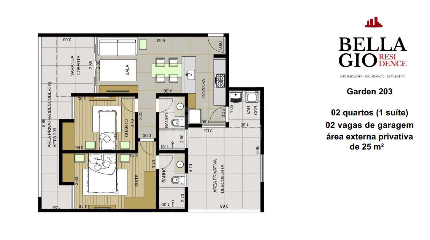 Apartamento, 2 quartos, 95 m² - Foto 13