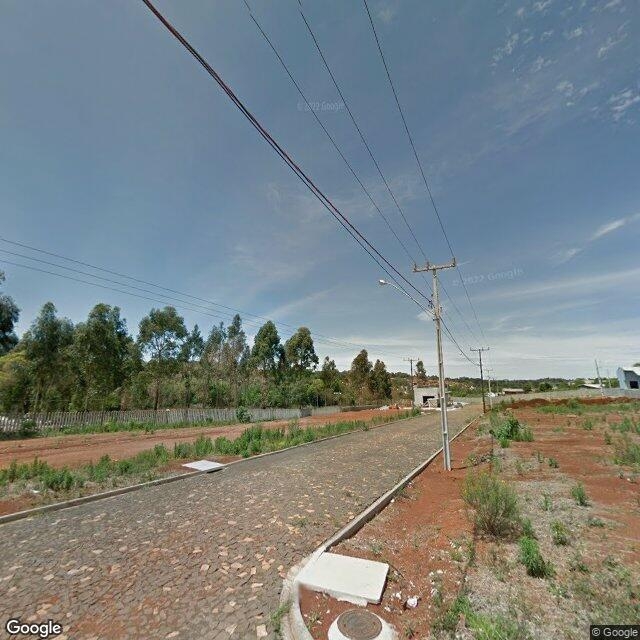 Imagem estática do "Street View" da localização