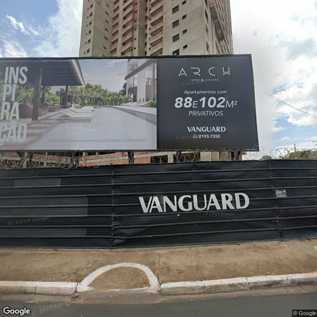 Imagem estática do "Street View" da localização