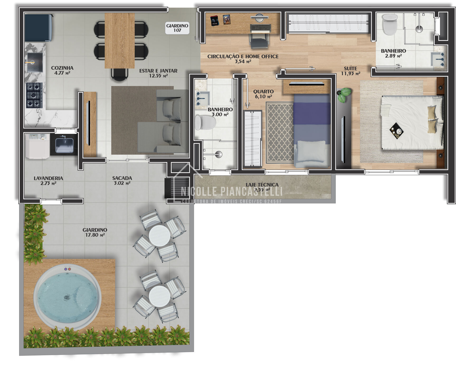 Apartamento, 2 quartos, 80 m² - Foto 4