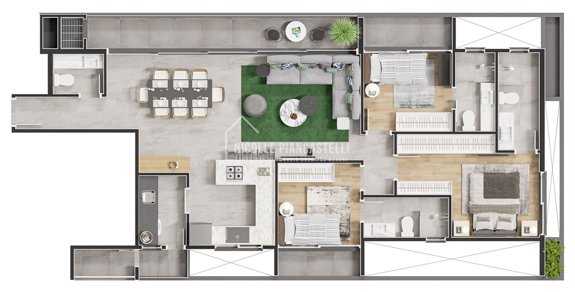 Apartamento, 3 quartos, 112 m² - Foto 12