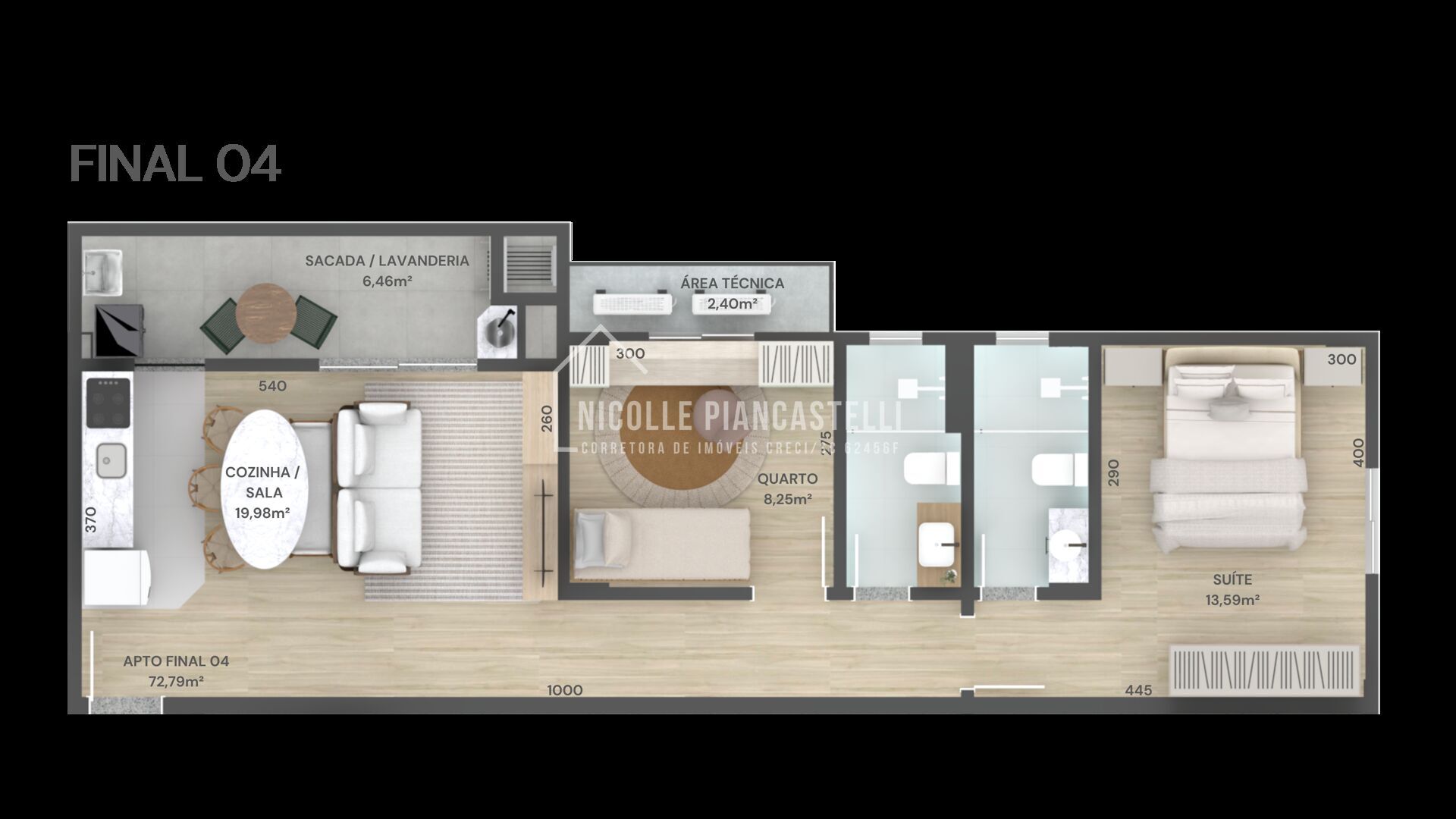 Apartamento, 2 quartos, 78 m² - Foto 10