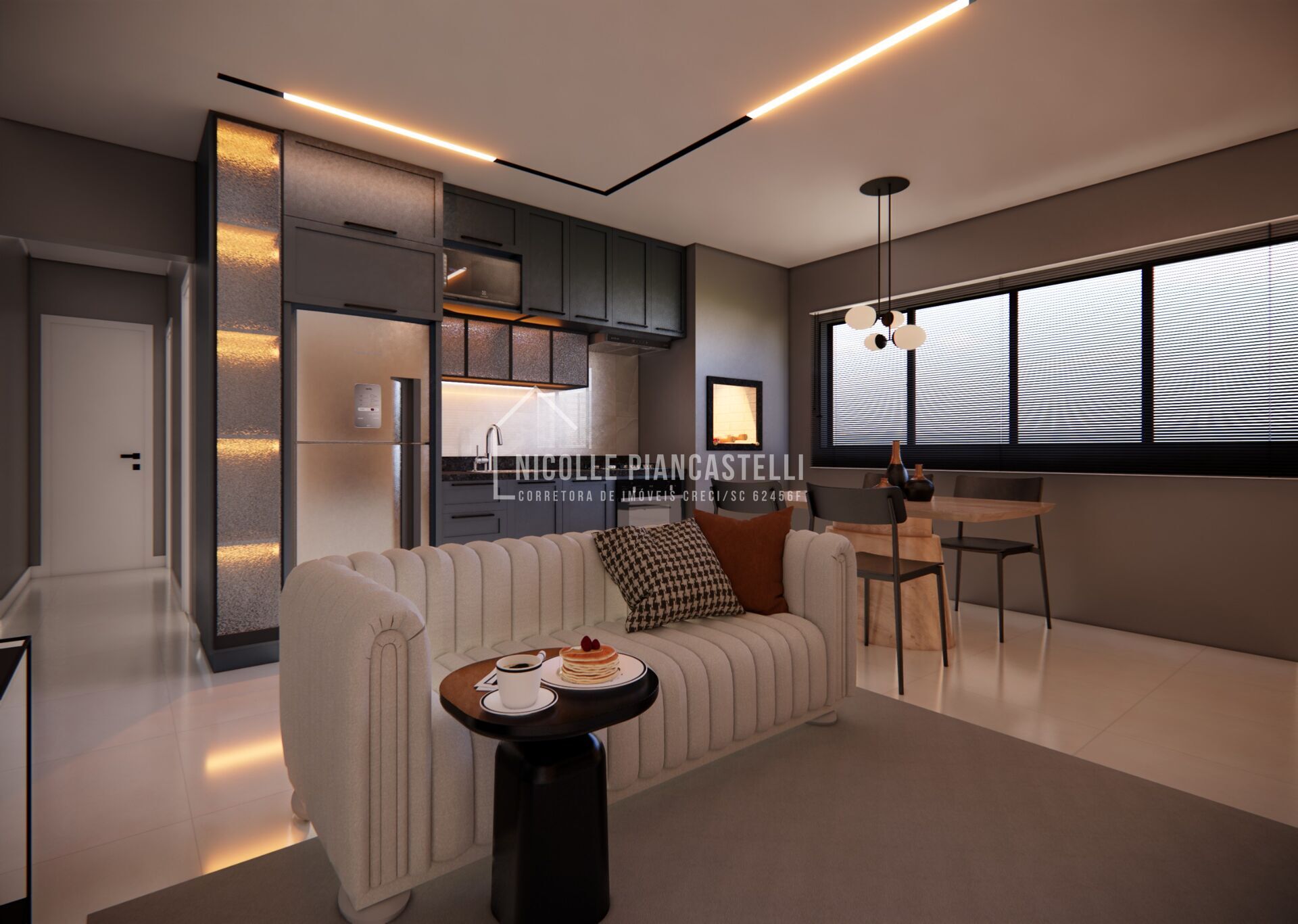 Apartamento, 2 quartos, 58 m² - Foto 1