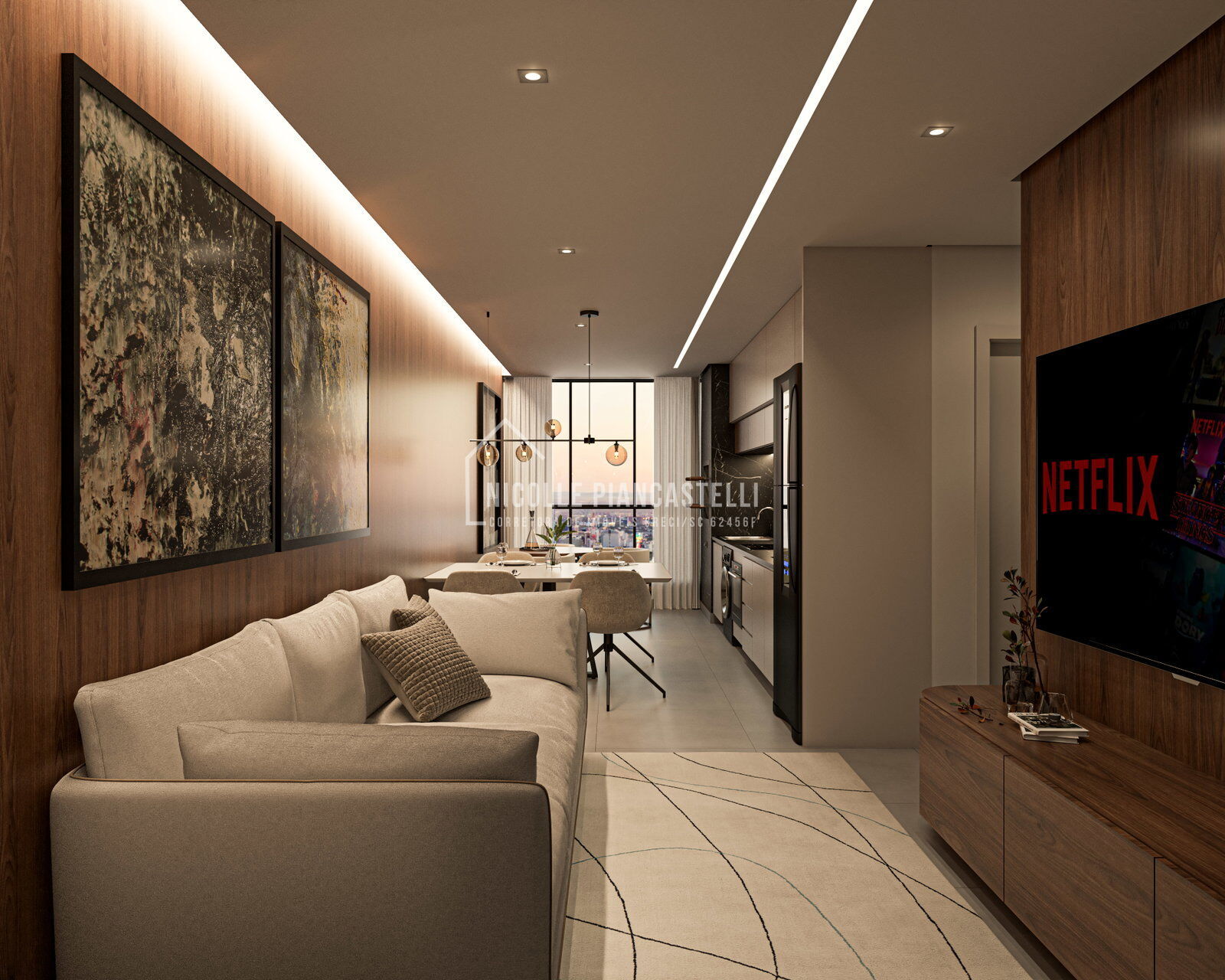 Apartamento, 2 quartos, 57 m² - Foto 2