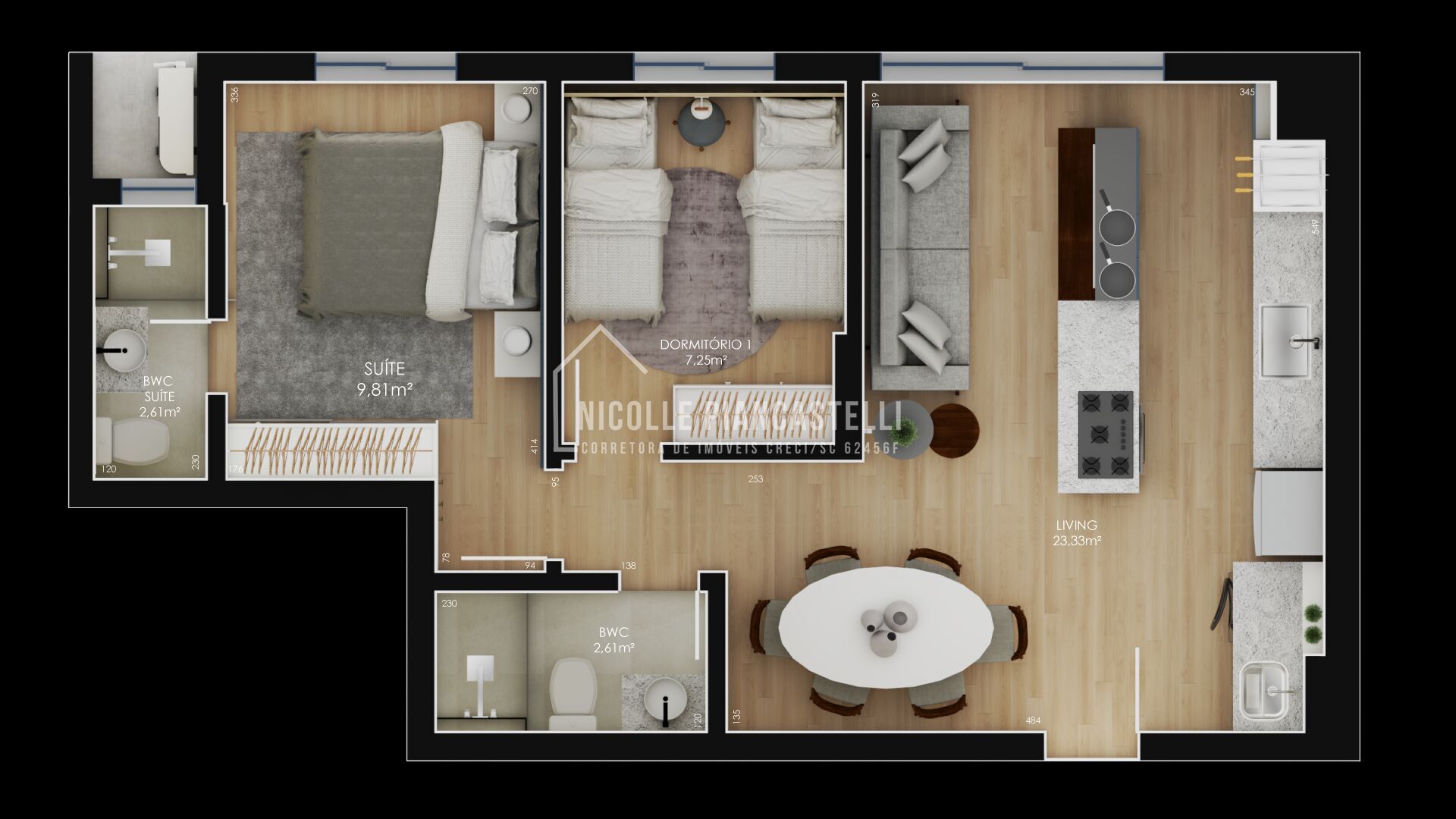 Apartamento, 2 quartos, 58 m² - Foto 5