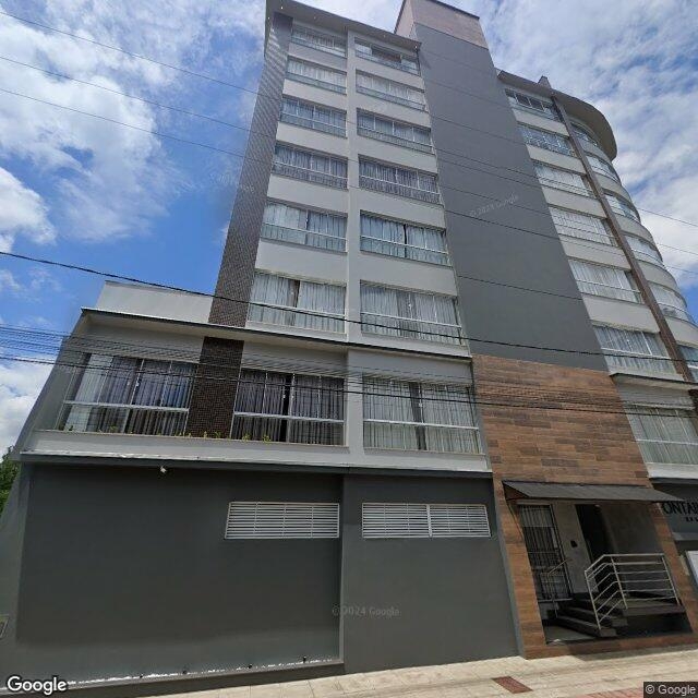 Imagem estática do "Street View" da localização