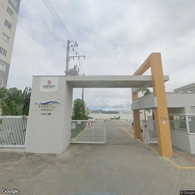 Imagem estática do "Street View" da localização