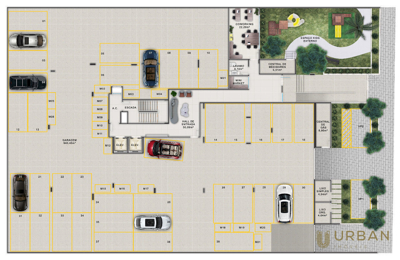 Apartamento à venda com 2 quartos, 68m² - Foto 13