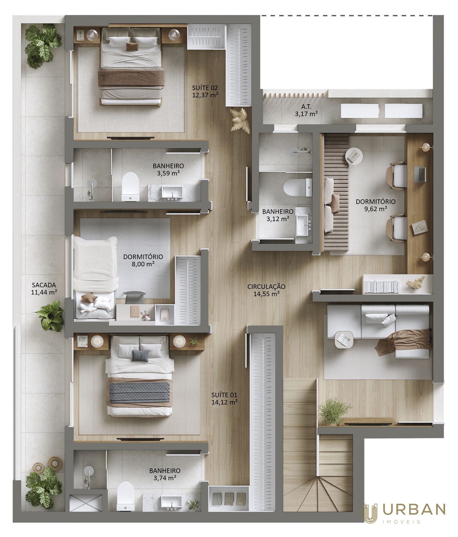 Cobertura à venda com 4 quartos, 208m² - Foto 15