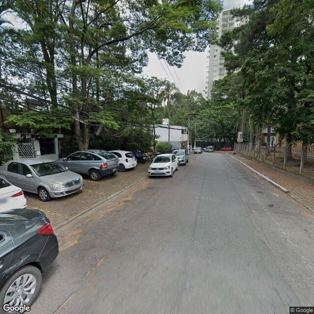 Imagem estática do "Street View" da localização