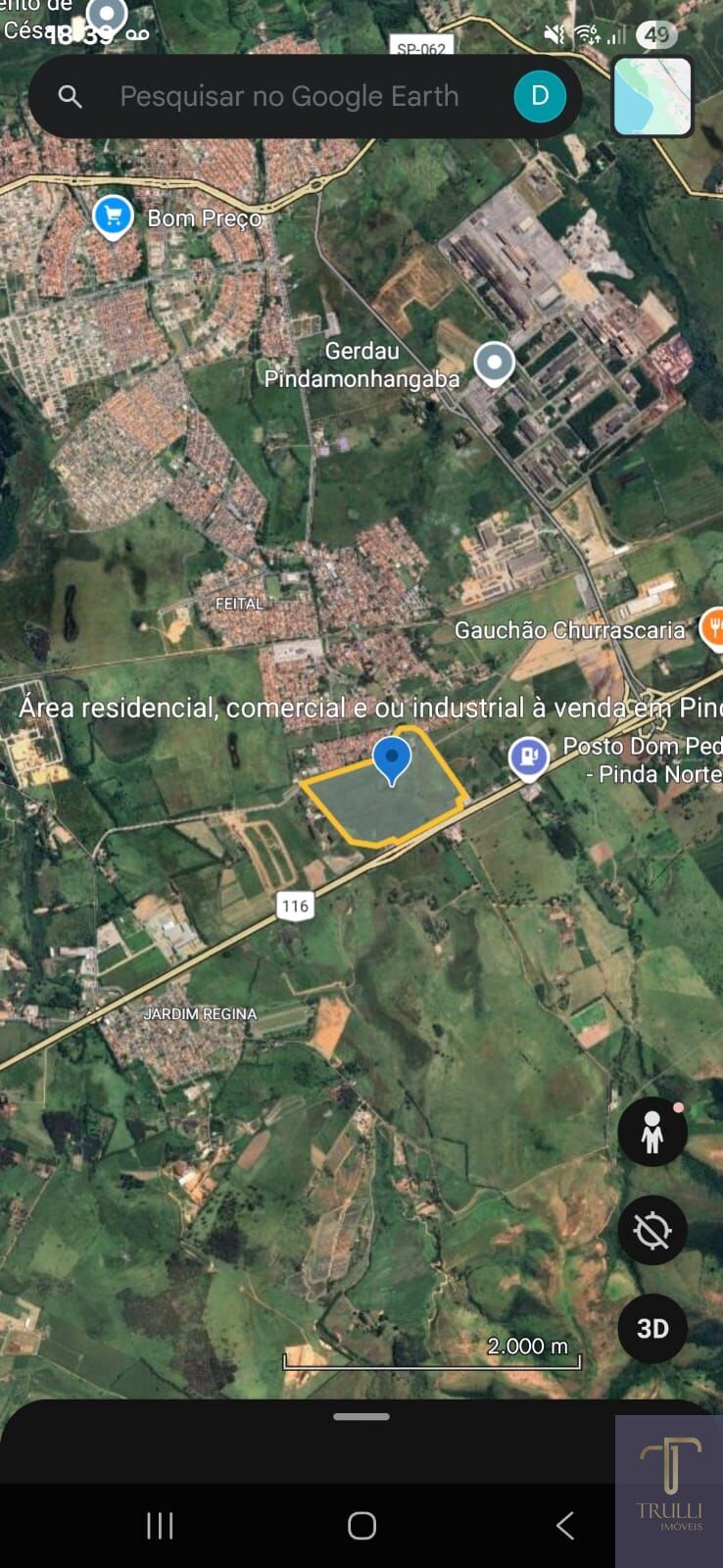 Terreno, 50 hectares - Foto 2