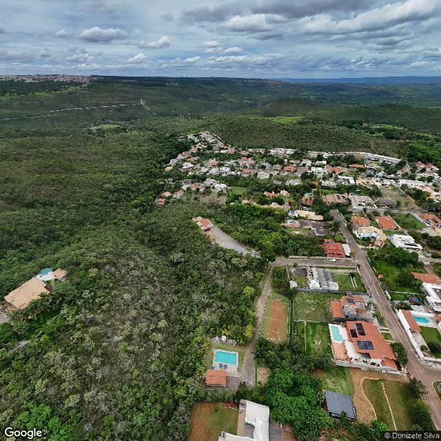 Imagem estática do "Street View" da localização
