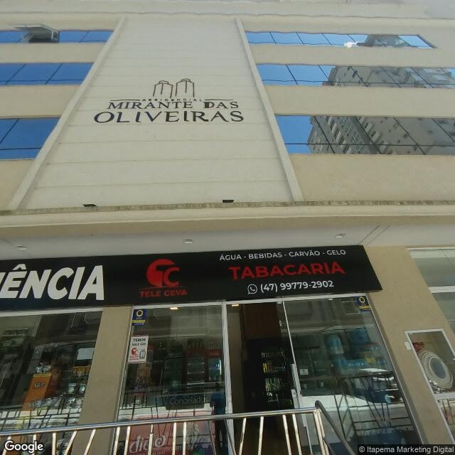 Imagem estática do "Street View" da localização