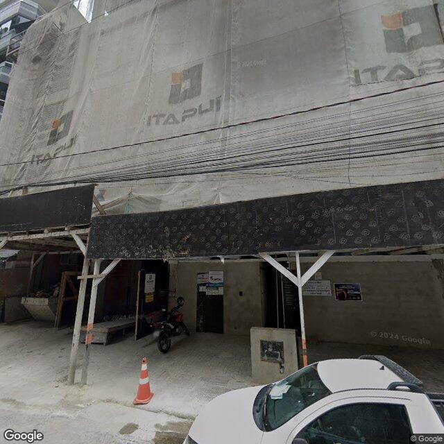 Imagem estática do "Street View" da localização