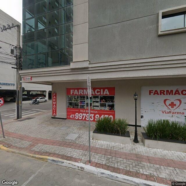 Imagem estática do "Street View" da localização