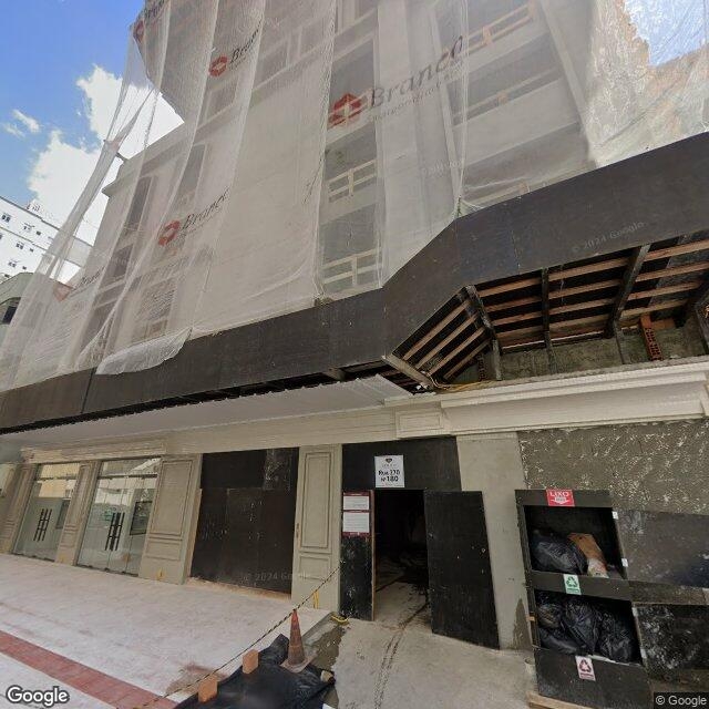 Imagem estática do "Street View" da localização