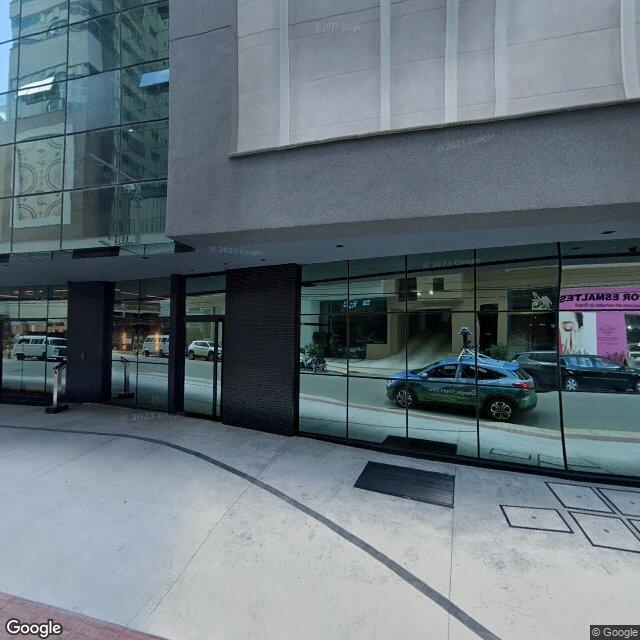 Imagem estática do "Street View" da localização