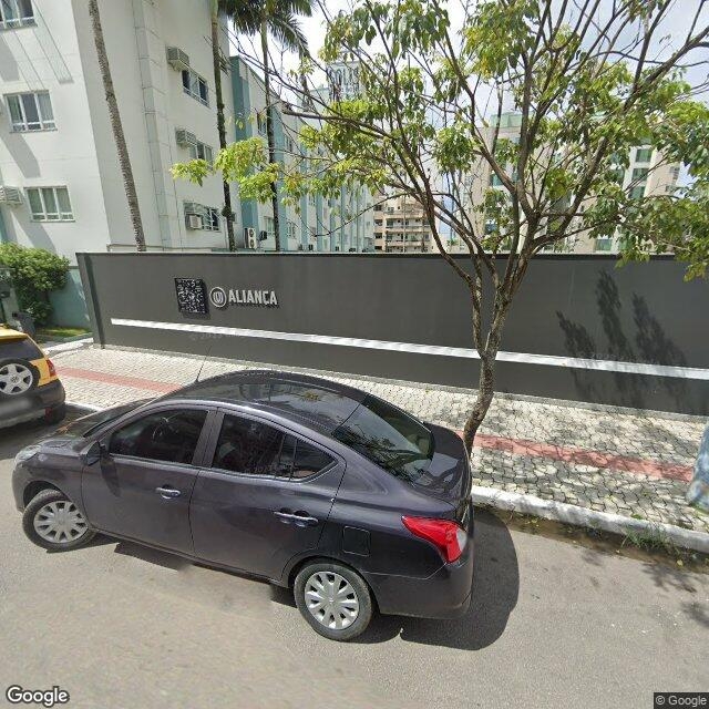 Imagem estática do "Street View" da localização