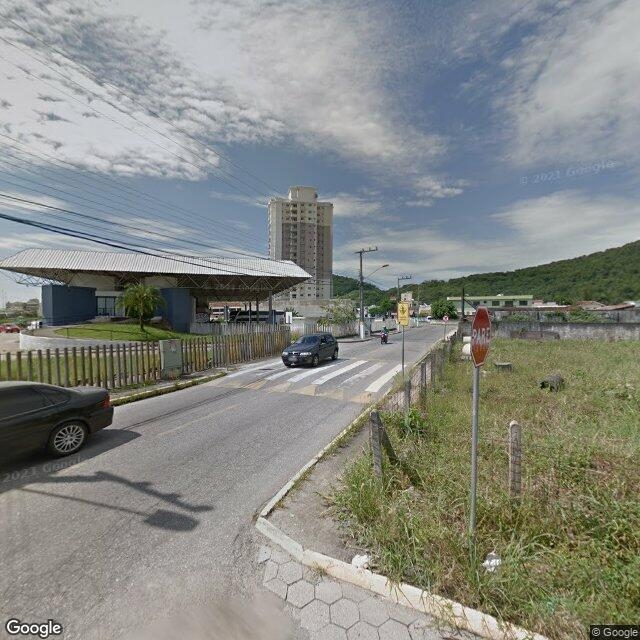 Imagem estática do "Street View" da localização