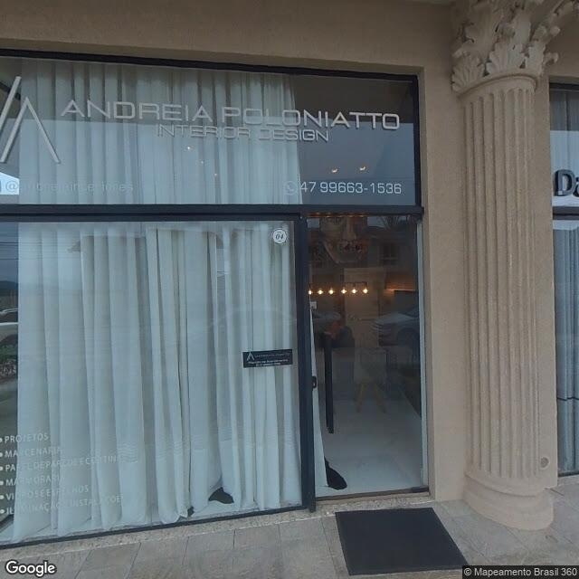 Imagem estática do "Street View" da localização