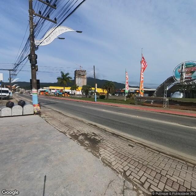 Imagem estática do "Street View" da localização