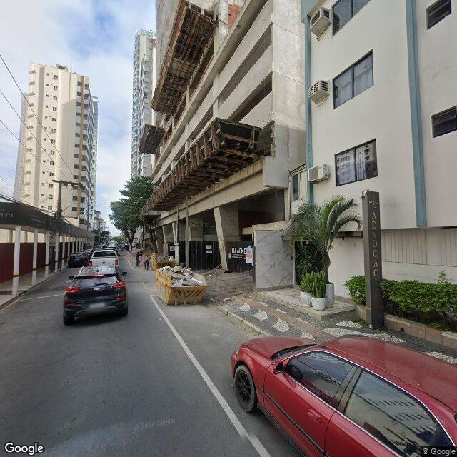 Imagem estática do "Street View" da localização