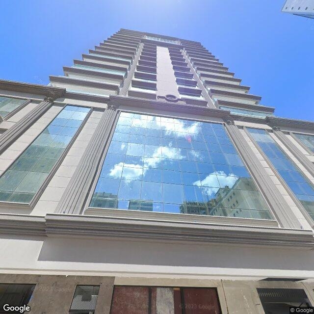 Imagem estática do "Street View" da localização