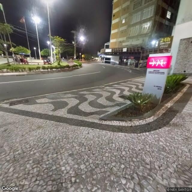 Imagem estática do "Street View" da localização