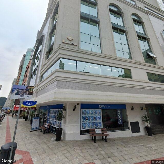 Imagem estática do "Street View" da localização