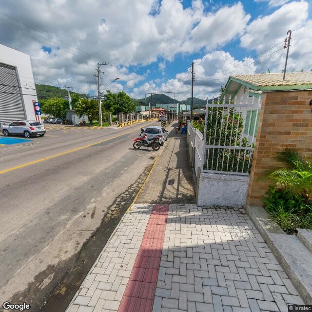 Imagem estática do "Street View" da localização