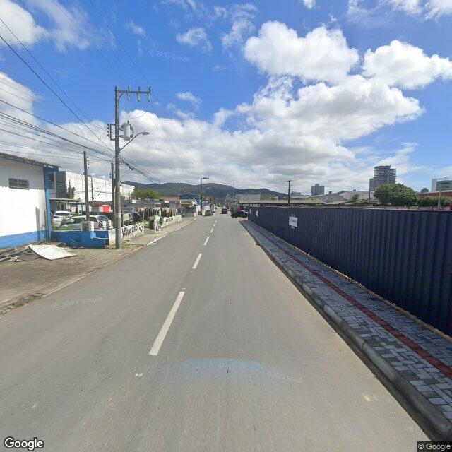 Imagem estática do "Street View" da localização