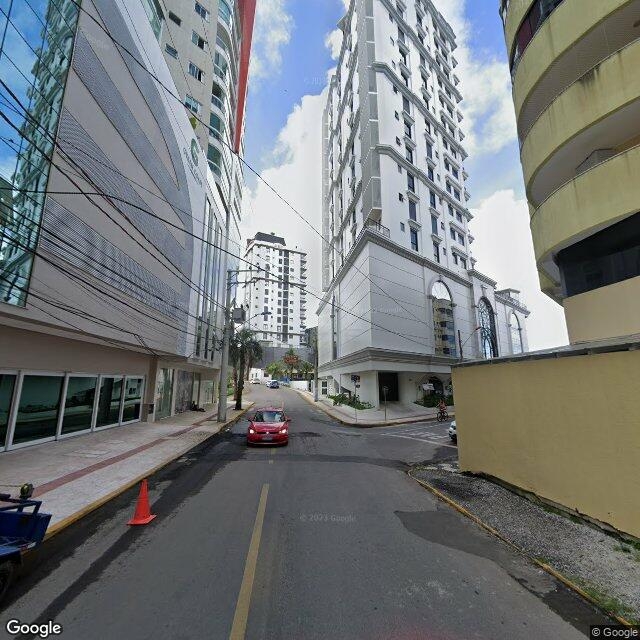 Imagem estática do "Street View" da localização