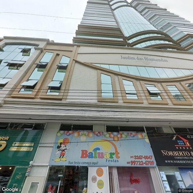 Imagem estática do "Street View" da localização