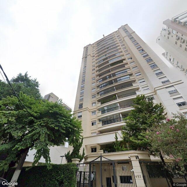 Imagem estática do "Street View" da localização