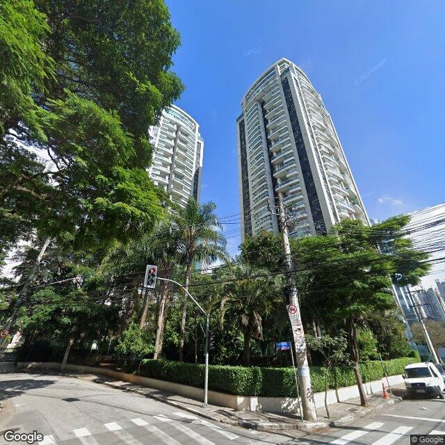 Imagem estática do "Street View" da localização