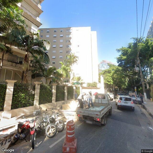 Imagem estática do "Street View" da localização