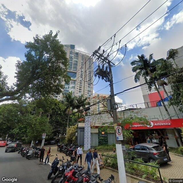 Imagem estática do "Street View" da localização