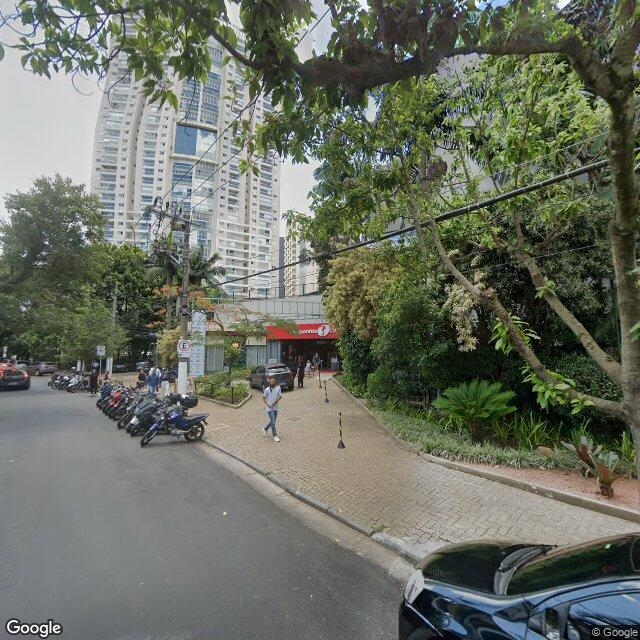 Imagem estática do "Street View" da localização