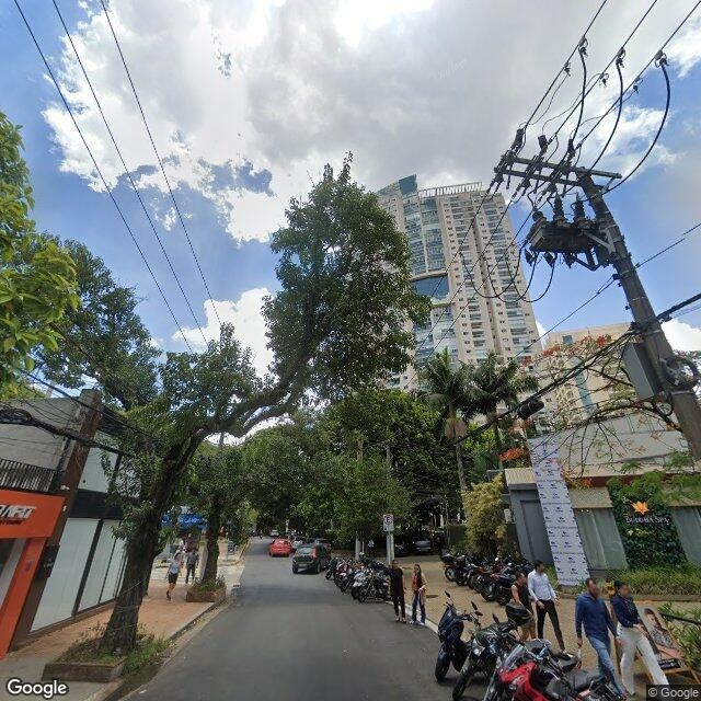 Imagem estática do "Street View" da localização