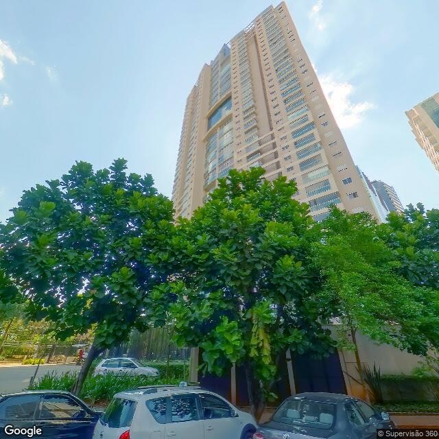 Imagem estática do "Street View" da localização