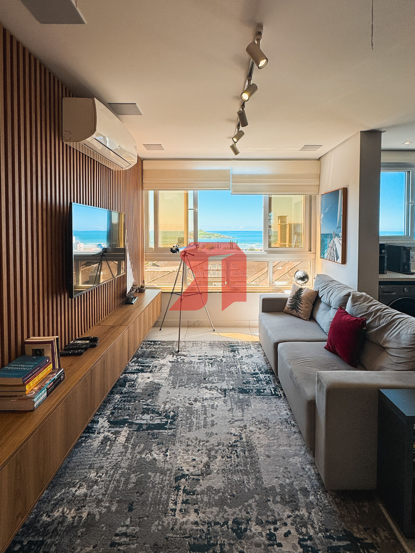 Apartamento de 2 quartos com vista para a Praia da Vila