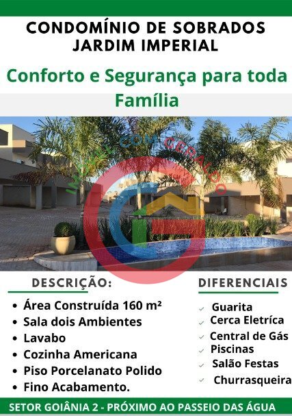 Casa de Condomínio à venda com 3 quartos, 160m² - Foto 2