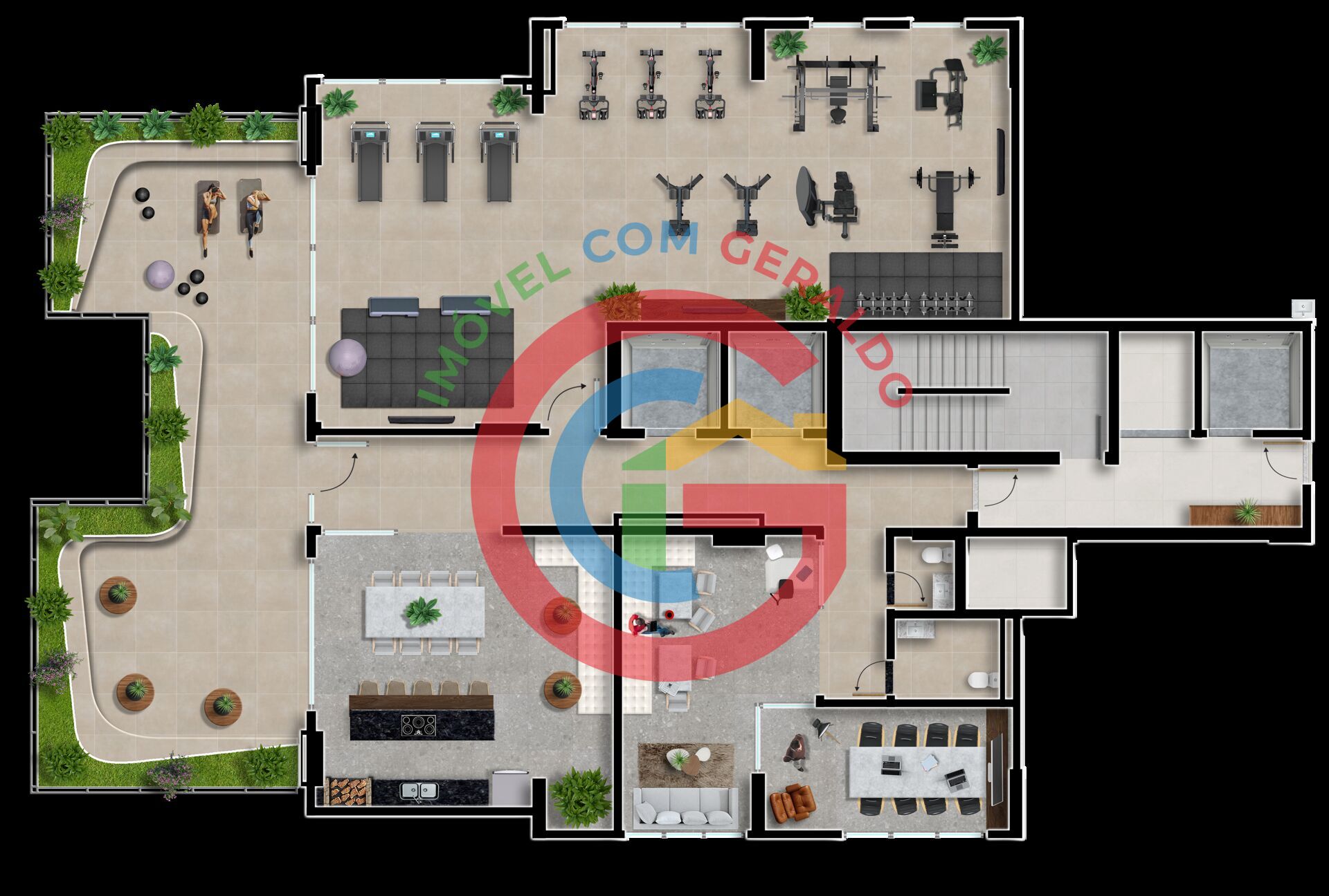 Apartamento à venda com 3 quartos, 77m² - Foto 30