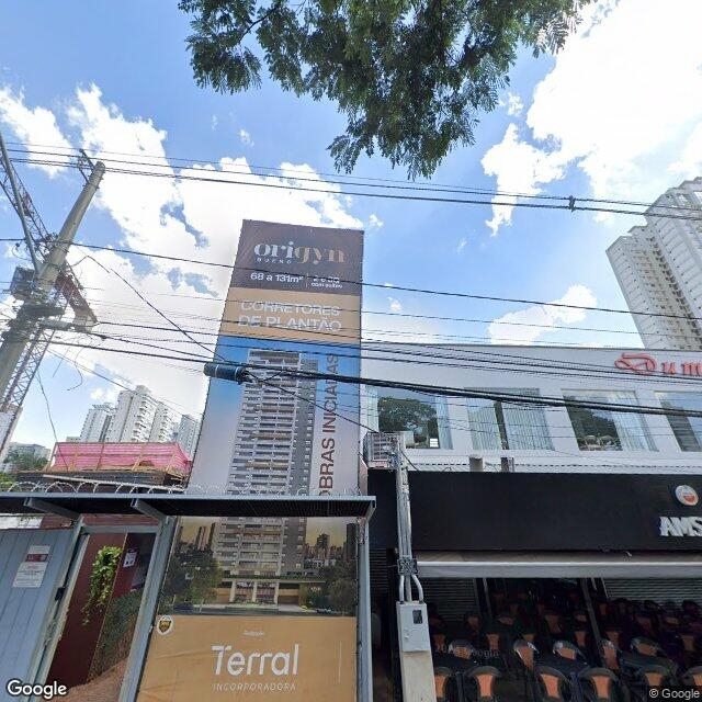 Imagem estática do "Street View" da localização