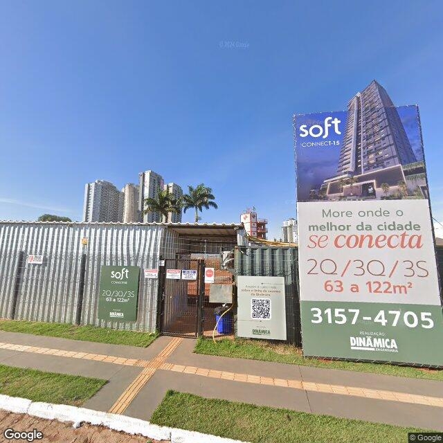 Imagem estática do "Street View" da localização